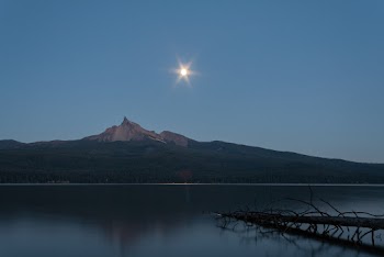 Mountain Beside Calm Body of Water