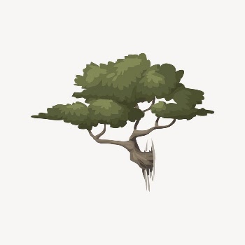 Mountain bonsai clipart, Glitch game | Free PSD - rawpixel