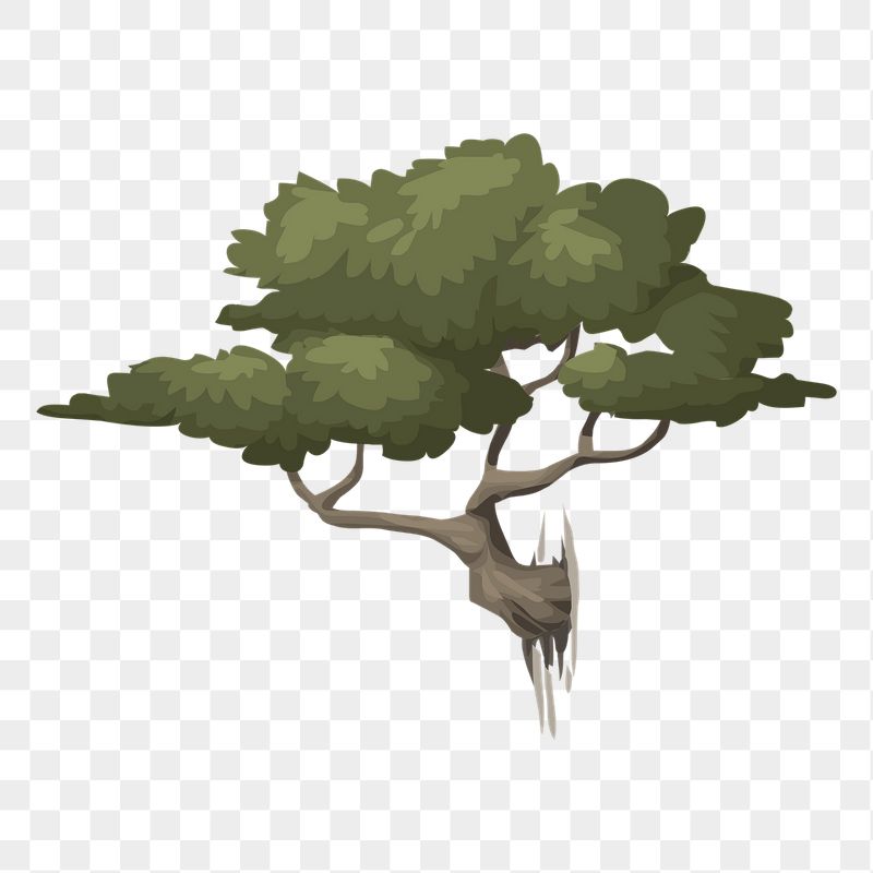 Mountain bonsai png sticker, Glitch | Free PNG - rawpixel