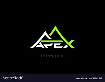 mountain branding apex logo