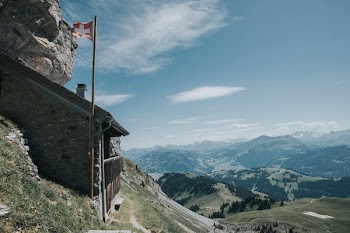 Mountain Cabin &amp; Blue Sky