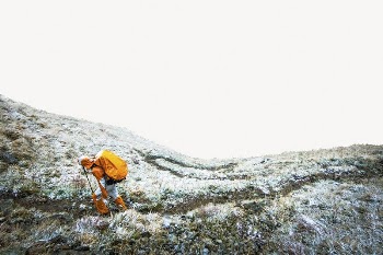 Mountain collage element, hiking psd | Free PSD - rawpixel