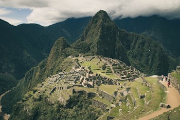 Mountain Covered in Grass