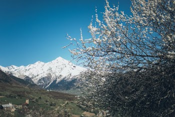 Mountain Covered With Snow