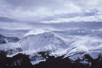 Mountain Covered With Snow