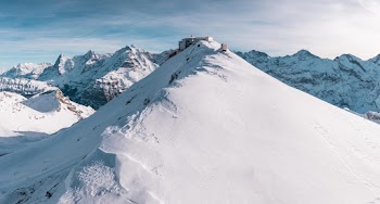 Mountain Covered With Snow