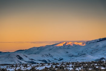 Mountain Covered With Snow