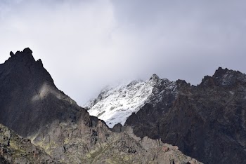 Mountain Covered With Snow 