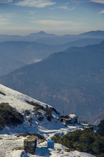 Mountain Covering With Snow