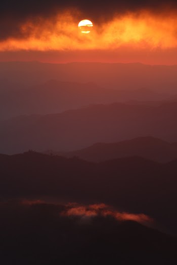 Mountain during Golden Hour