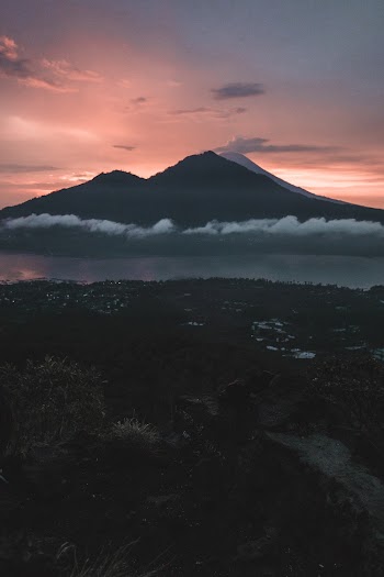 Mountain During Sunset
