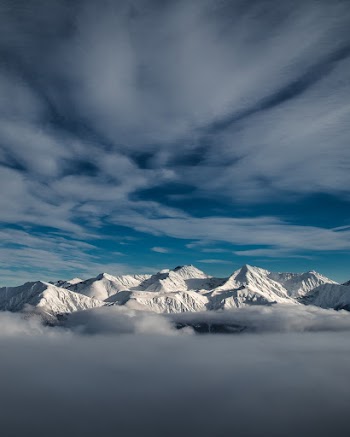 Mountain During Winter Season