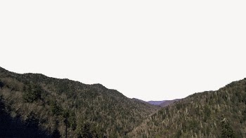 Mountain forest border desktop wallpaper, | Free PSD - rawpixel