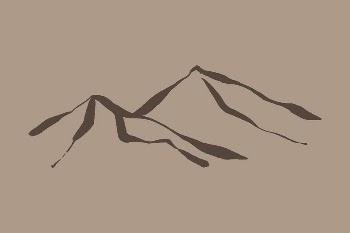 Mountain ink brush, abstract design | Free Photo - rawpixel