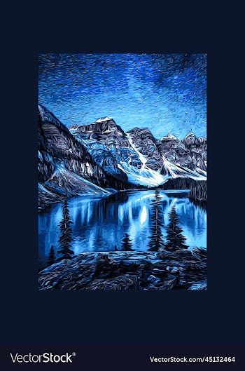 mountain landscaping poster image