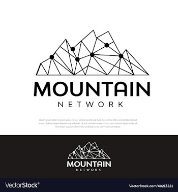 mountain line logo internet network