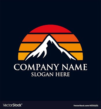 mountain logo design