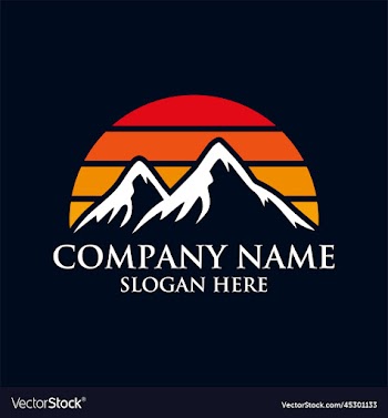 mountain logo design