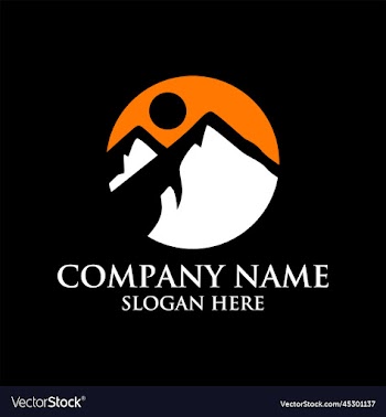 mountain logo design