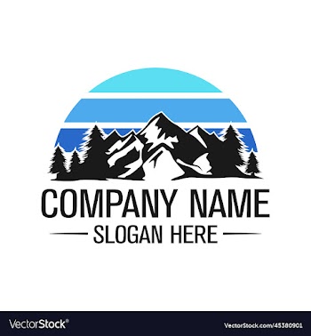 mountain logo design