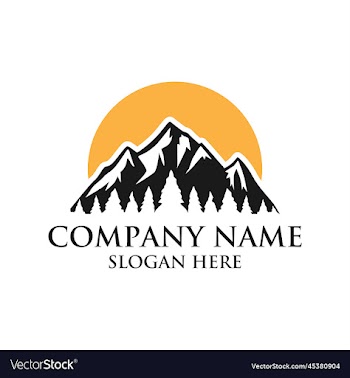 mountain logo design