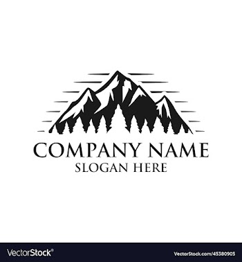 mountain logo design