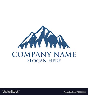 mountain logo design