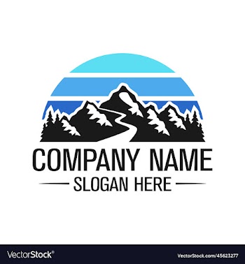 mountain logo design