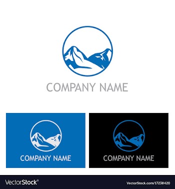  					Mountain nature logo vector image														
