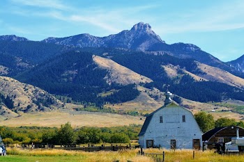 Mountain Near House