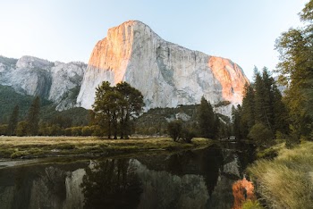 Mountain Near River 