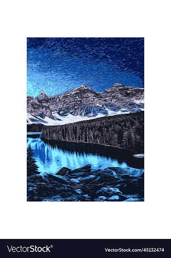 mountain outdoor landscaping poster i
