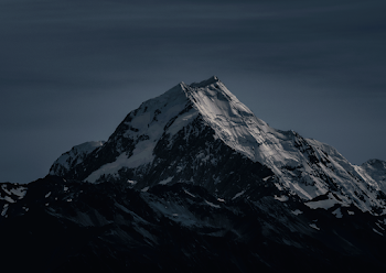 Mountain Photo during Nighttime