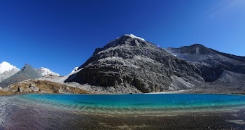 Mountain Range and Body of Water