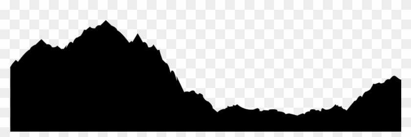 Mountain Silhouette Vector Free - Mountain Range Silhouette Png