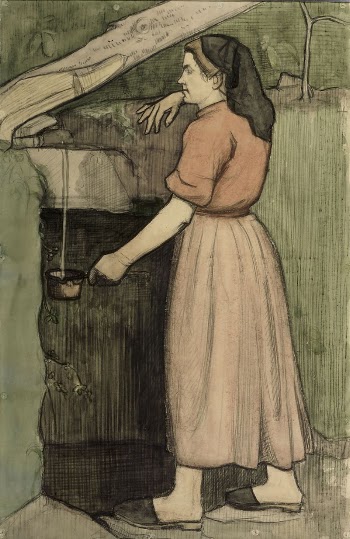 Mountain spring, a study, 1903 | Free Photo - rawpixel