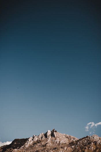 Mountain Under Blue Sky