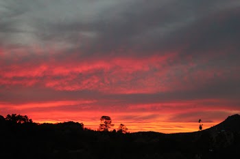 Mountain Under Red and Gray Cloudy Sky during Golden Hou