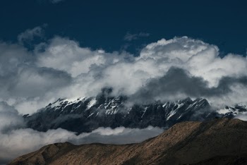 Mountain Under White Clouds 