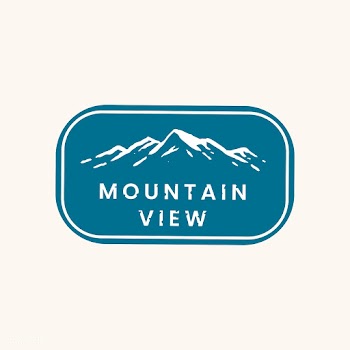 Mountain view badge | Free stock vector - 575118