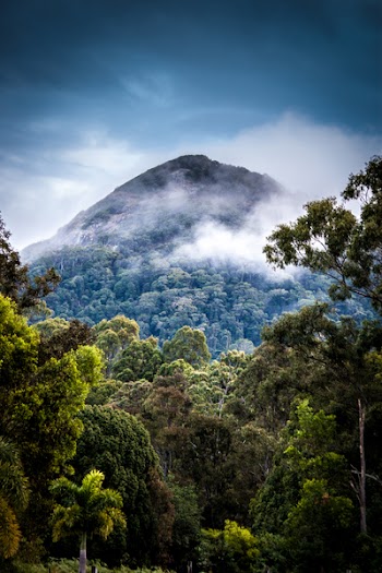 Mountain With Clouds