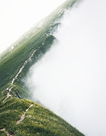 Mountain With Fog