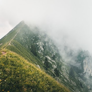 Mountain With Fog