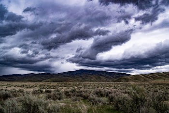 Mountains Under Cloudy Sky