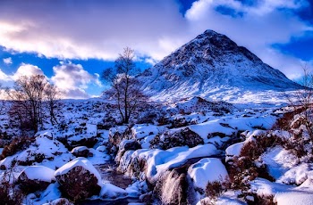 Mountains Under Cloudy Sky
