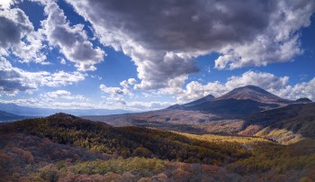 Mountains Under Cloudy Sky