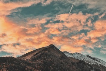 Mountains Under Cloudy Sky