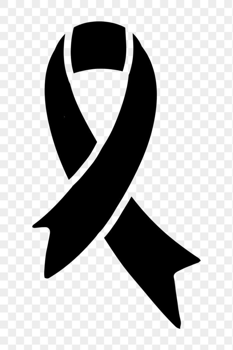 Mourning symbol png sticker, black | Free Icons - rawpixel