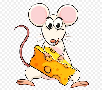 Mouse Rat Cheese Eating Clip art - Eating rat 