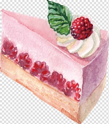 Mousse Chocolate cake Raspberry, cake transparent background PNG clipart